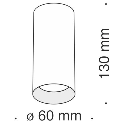 Maytoni C010CL-01MG - Strahler FOCUS 1xGU10/50W/230V golden