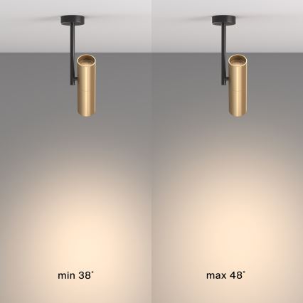 Maytoni C020CL-01GB - Strahler ELTI 1xGU10/50W/230V golden
