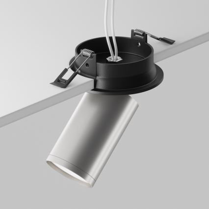 Maytoni C048CL-U-1BS - Einbaustrahler FOCUS 1xGU10/10W/230V matt Chrom