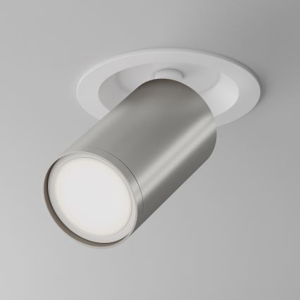 Maytoni C048CL-U-1WS - Einbaustrahler FOCUS 1xGU10/10W/230V glänzendes Chrom