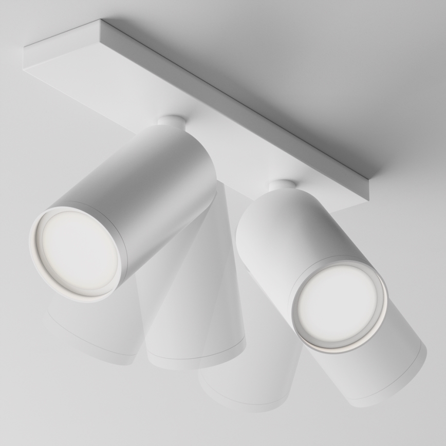 Maytoni C051CL-U-2W - Einbaustrahler FOCUS 2xGU10/10W/230V weiß
