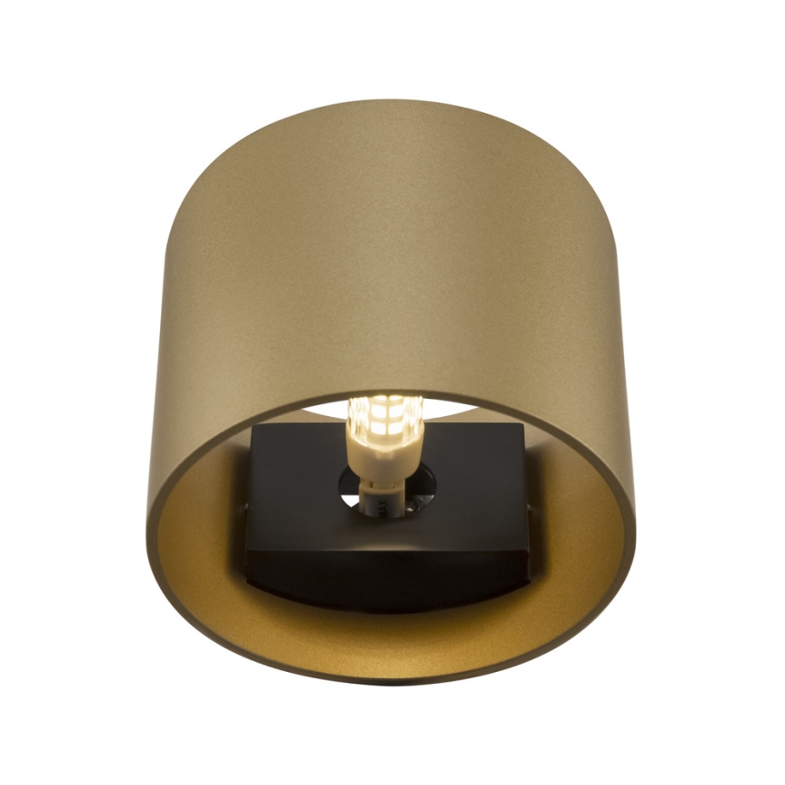 Maytoni C066WL-01MG - Wandleuchte ROND 1xG9/50W/230V golden