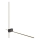 Maytoni C070WL-L12GB3K - LED-Wandleuchte PARS LED/12W/230V CRI 90 schwarz