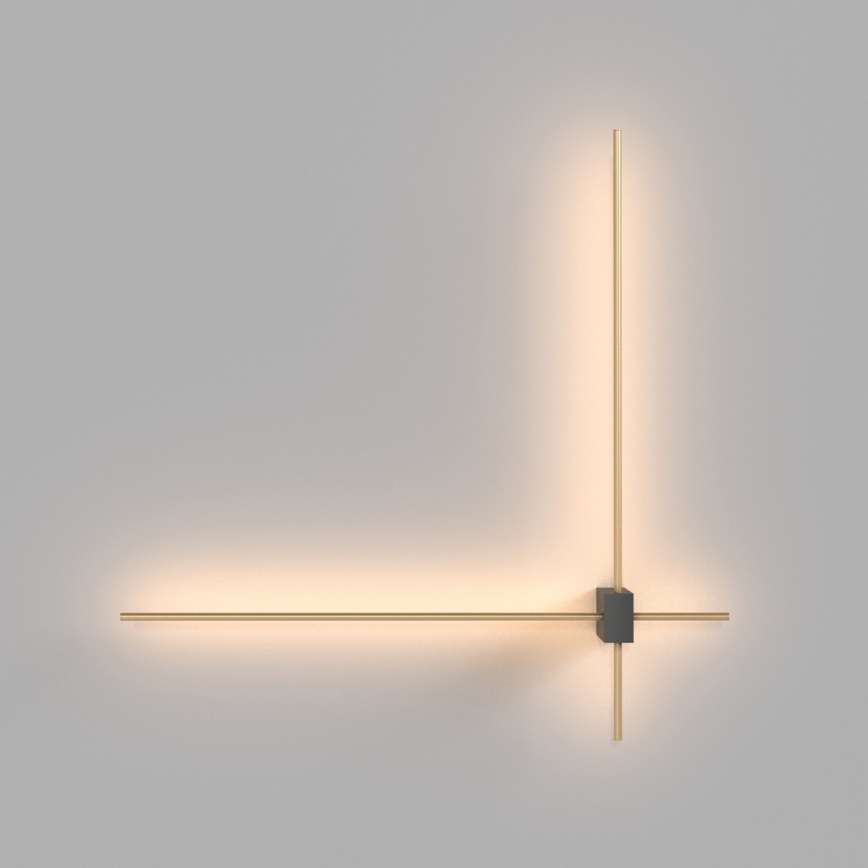 Maytoni C070WL-L12GB3K - LED-Wandleuchte PARS LED/12W/230V CRI 90 schwarz