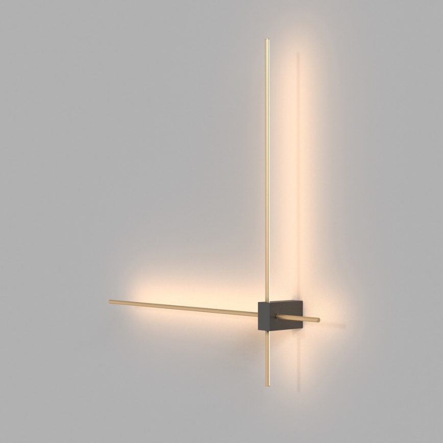 Maytoni C070WL-L12GB3K - LED-Wandleuchte PARS LED/12W/230V CRI 90 schwarz