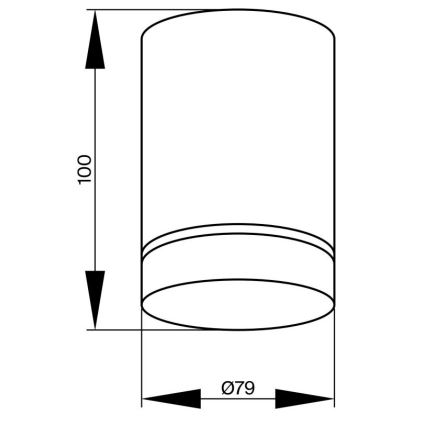 Maytoni C085CL-9W4K-B - LED-Strahler ORLO LED/9W/230V CRI 90 4000K schwarz
