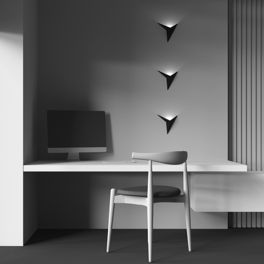 Maytoni C808WL-L3B - LED-Wandbeleuchtung TRAME LED/3W/230V schwarz