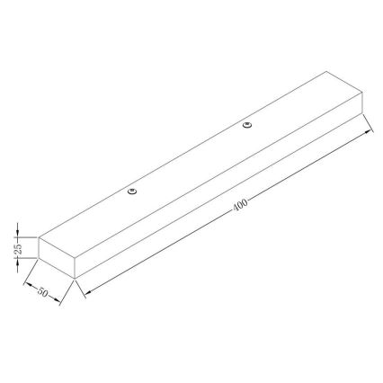 Maytoni MIR011WL-L9W4K - LED-Wandleuchte ORION LED/9W/230V weiß