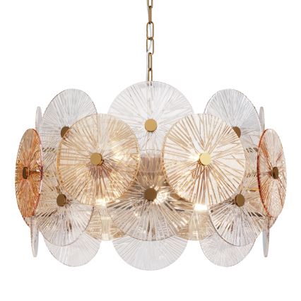 Maytoni MOD007PL-08G - Hängeleuchte an Kette ASTER 8xE14/40W/230V