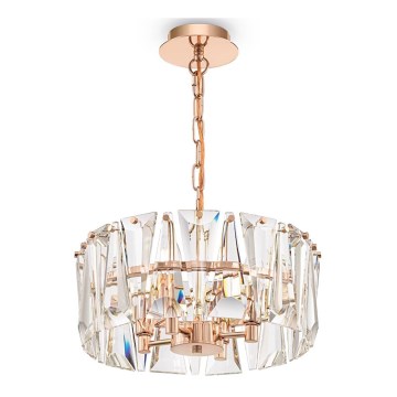 Maytoni MOD043PL-04G - Kronleuchter an Kette PUNTES 4xE14/60W/230V golden