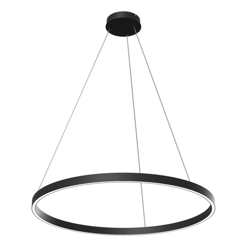 Maytoni MOD058PL-L42B3K - LED-Kronleuchter an Aufhängung RIM LED/51W/230V 3000K d 80 cm schwarz