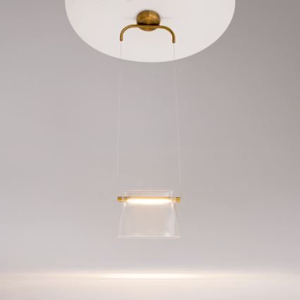 Maytoni MOD170PL-L8BS3K - LED-Hängeleuchte CABARET LED/8W/230V golden