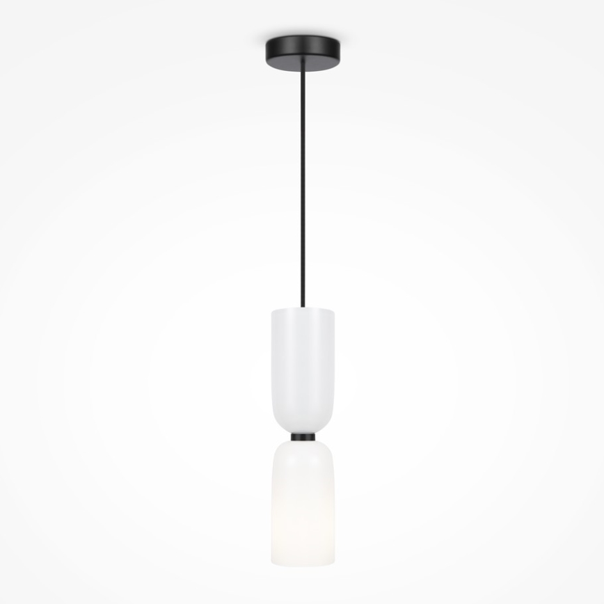 Maytoni MOD177PL-01W - Hängeleuchte MEMORY 1xE14/40W/230V weiß