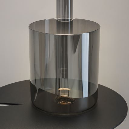 Maytoni MOD229TL-L3B3K3 - Dimmbare, aufladbare LED-Tischleuchte (tragbar) LED/3W/5V 2200-4000K schwarz/grau