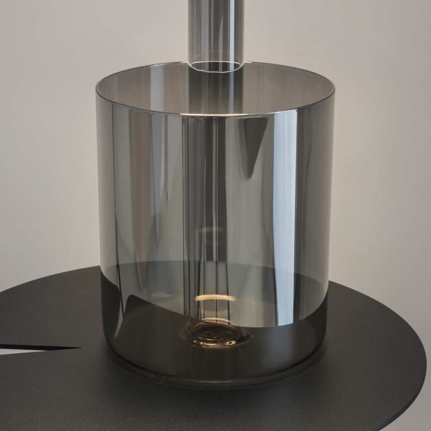 Maytoni MOD229TL-L3B3K3 - Dimmbare, aufladbare LED-Tischleuchte (tragbar) LED/3W/5V 2200-4000K schwarz/grau