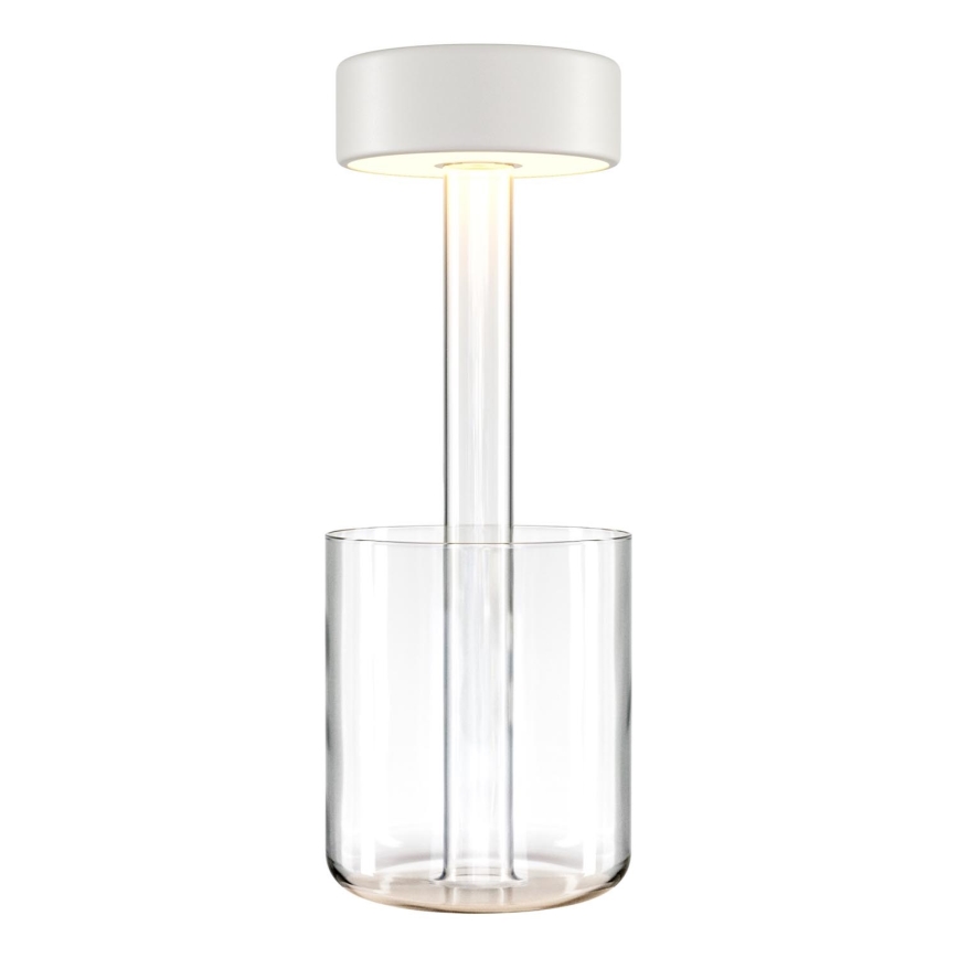 Maytoni MOD229TL-L3W3K1 - Dimm- und tragbare LED-Tischleuchte (aufladbar) LED/3W/5V 2200-4000K weiß/klar