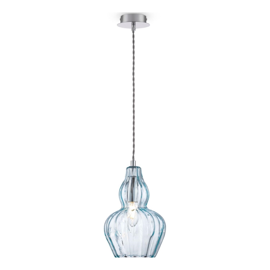 Maytoni MOD238-PL-01-BL - Hängeleuchte EUSTOMA 1xE14/40W/230V blau