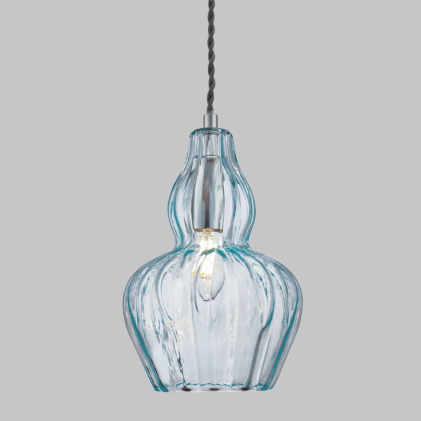 Maytoni MOD238-PL-01-BL - Hängeleuchte EUSTOMA 1xE14/40W/230V blau