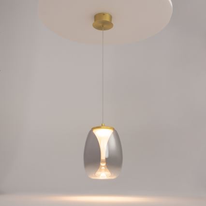 Maytoni MOD282PL-L8G3K - LED-Hängeleuchte SPLASH LED/7W/230V 3000K golden