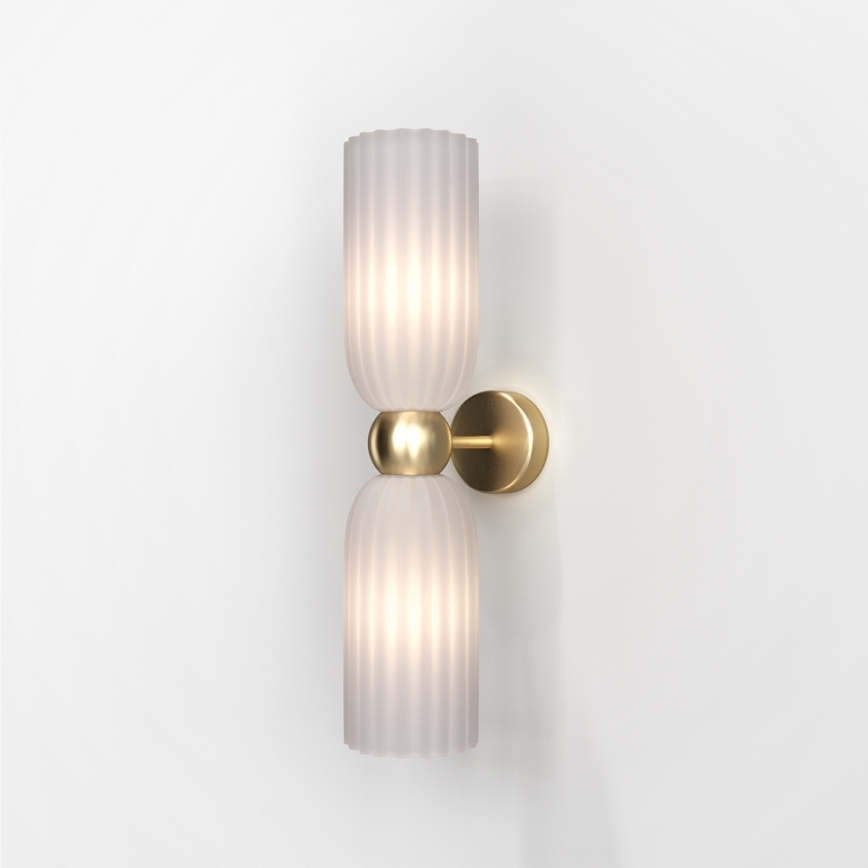 Maytoni MOD302WL-02W - Wandleuchte ANTIC 2xE14/40W/230V golden/weiß
