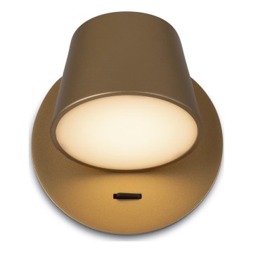 Maytoni MOD421WL-L6BS3K - LED-Wandleuchte PIXEL LED/7W/230V 3000K golden