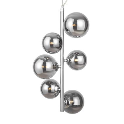 Maytoni MOD545PL-06CH - Hängeleuchte DALLAS 6xG9/28W/230V glänzendes Chrom
