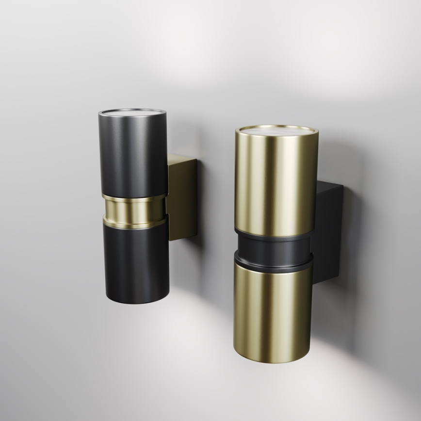 Maytoni O582WL-02BS - Outdoor-Wandleuchte BOWERY 2xGU10/50W/230V IP54 Messing