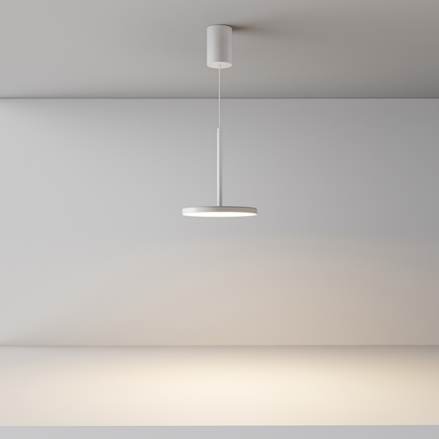 Maytoni P076PL-L12W3K-W - LED-Hängeleuchte PLATO LED/12W/230V 3000K weiß