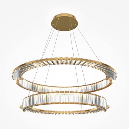 Maytoni P097PL-L90G4K - LED-Kronleuchter an Aufhängung KRONE LED/90W/230V CRI 90 d 80,5 cm golden