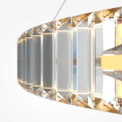 Maytoni P097PL-L90G4K - LED-Kronleuchter an Aufhängung KRONE LED/90W/230V CRI 90 d 80,5 cm golden