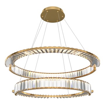 Maytoni P097PL-L90G4K - LED-Kronleuchter an Kabel KRONE LED/90W/230V CRI 90 Ø 102 cm goldfarben