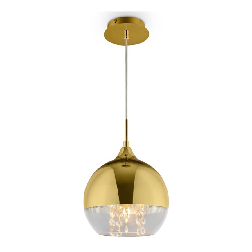 Maytoni P140-PL-110-1-G - Hängeleuchte an Schnur FERMI 1xE27/60W/230V golden