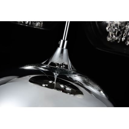Maytoni P140-PL-170-5-N - Hängeleuchte FERMI 5xE27/60W/230V glänzendes Chrom