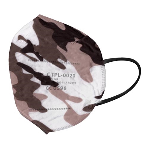 Media Sanex Atemschutzmaske FFP2 NR / KN95 camouflage 1St.