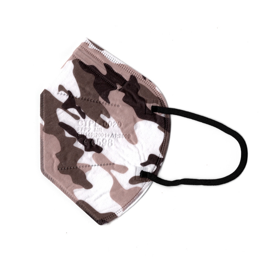Media Sanex Atemschutzmaske FFP2 NR / KN95 camouflage 1St.