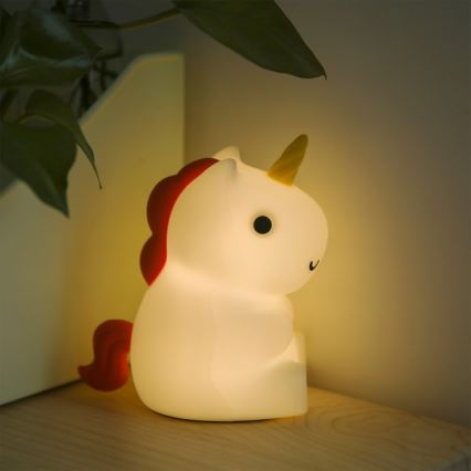 MegaLight - Dimmbare, aufladbare Kinder-Leuchte mit Touch-Funktion (LED RGB) MAGGY MAGIC LED/5V
