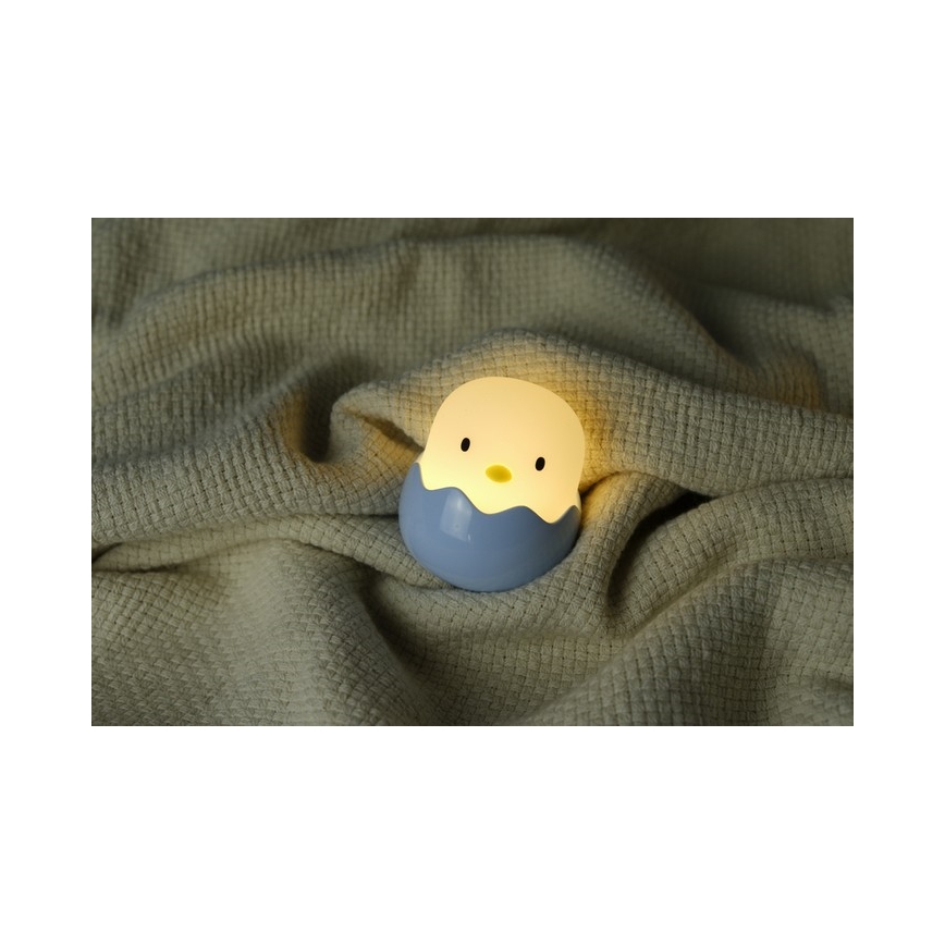 MegaLight - LED RGB dimmbare wiederaufladbare Kinder-Touchlampe EGGY EGG LED/5V