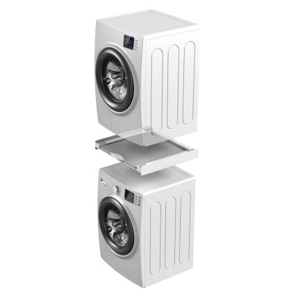 Meliconi 656114 - Zwischenstück für Waschmaschine und Trockner 70 cm weiß