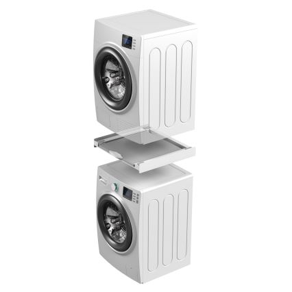 Meliconi 656114 - Zwischenstück für Waschmaschine und Trockner 70 cm weiß