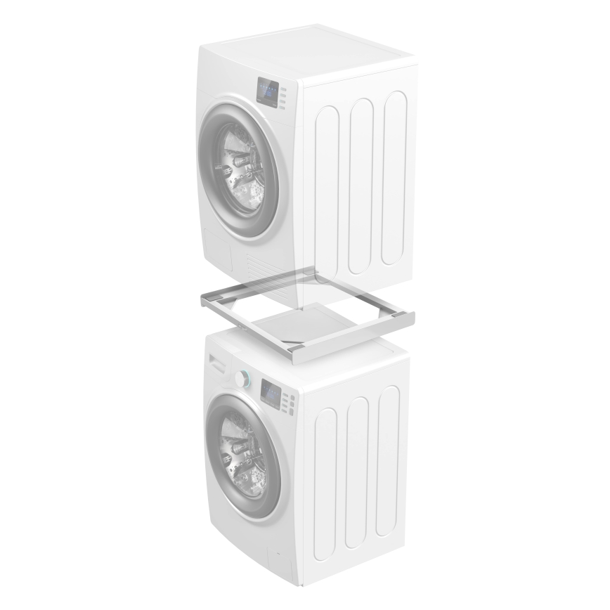 Meliconi 656115 - Zwischenstück für Waschmaschine und Trockner, 70 cm, weiß