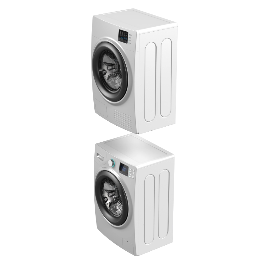 Meliconi 656116 - Zwischenstück für Waschmaschine und Trockner 46 cm weiß