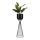 Metall-Blumentopf LOFT 68x20 cm schwarz