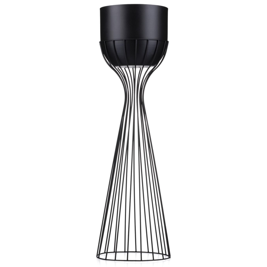 Metall-Blumentopf LOFT 68x20 cm schwarz