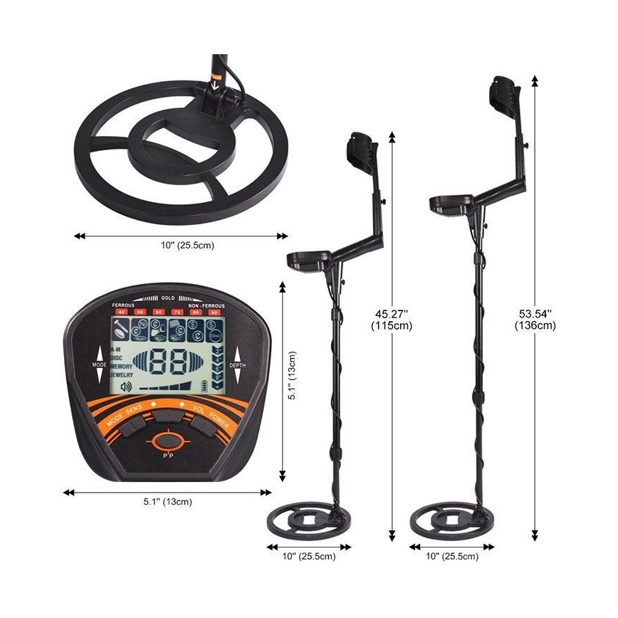 Metalldetektor 18V 2x6LR61