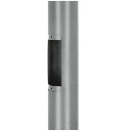 Metallmast für Außenbeleuchtung BASE, 3 m, grau