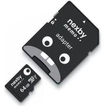 MicroSDXC 64GB U3 100MB/s + SD-Adapter