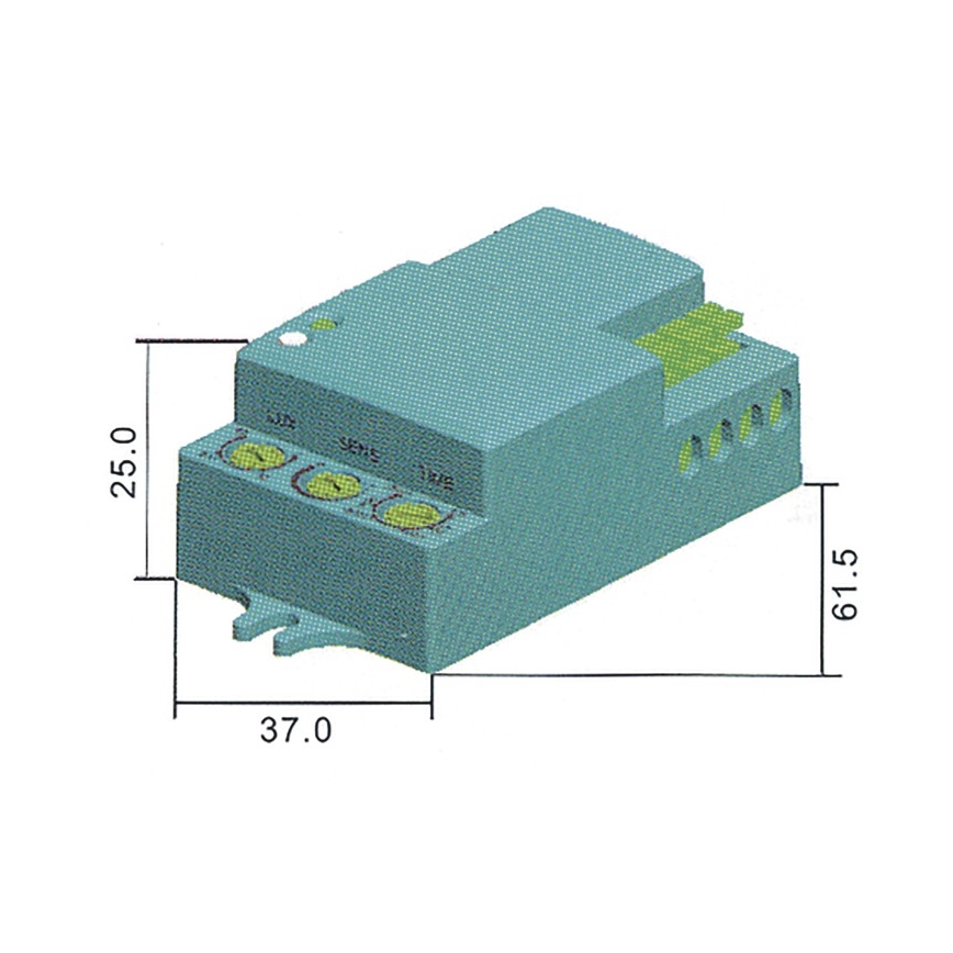 Mikrovellen-Bewegungssensor MW B 360° 1200W/230V weiß