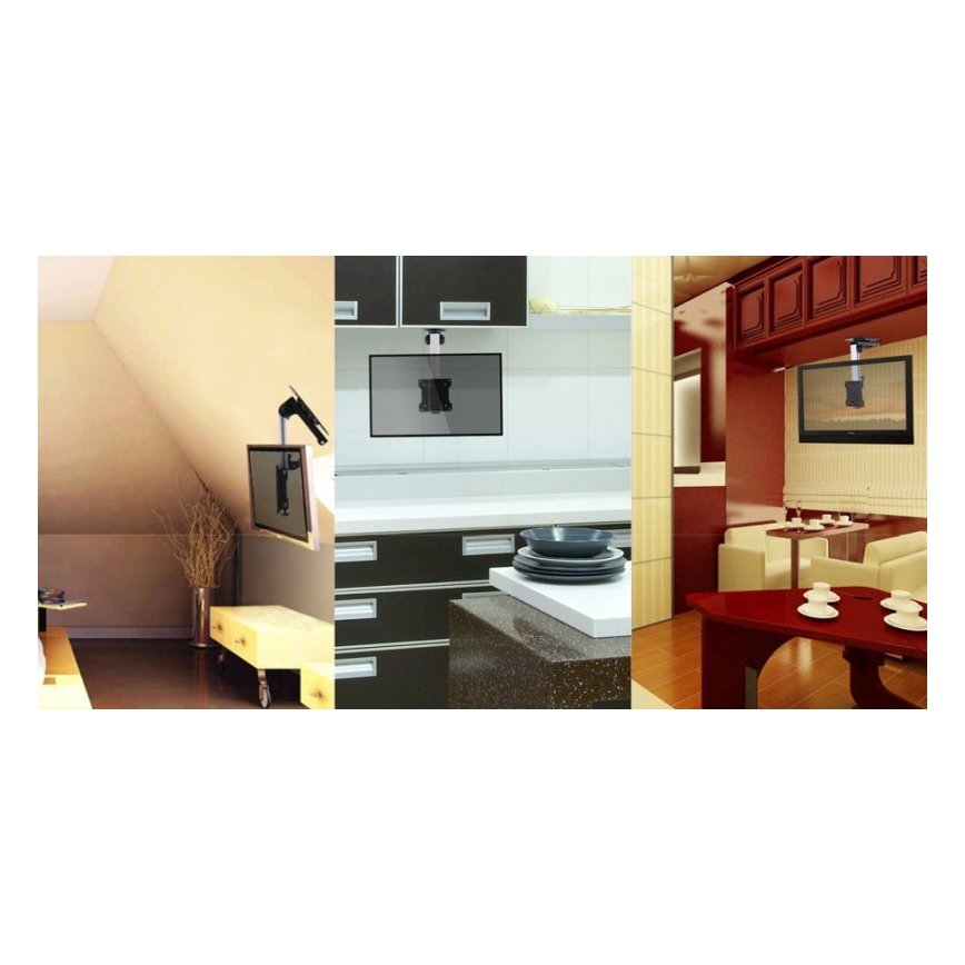 MK FLORIA MKF-17DS220 - Deckenhalterung für 46 Fernseher, schwarz