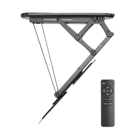 MK FLORIA MKF-20DM444 - Smart-Deckenhalterung für TV 55" schwarz Wi-Fi TUYA + Fernbedienung