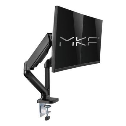 MK FLORIA MKF-21DP113S2 - Verstellbare Halterung für zwei 32-Monitore, schwarz